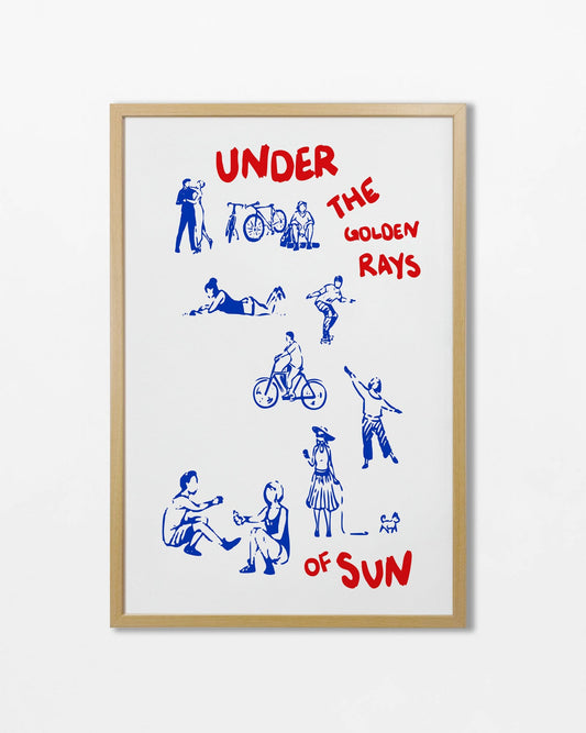 Under the golden rays