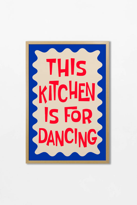 This kitchen is for dancing