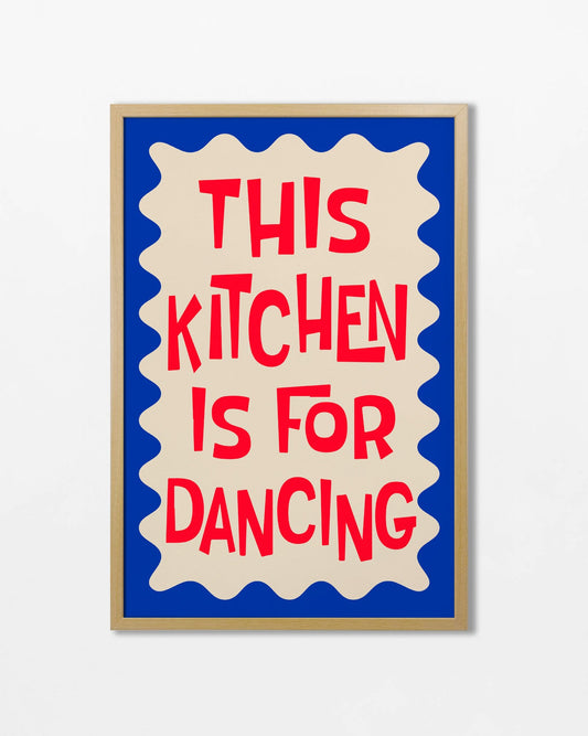 This kitchen is for dancing