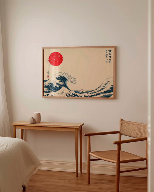 La gran ola de Hokusai