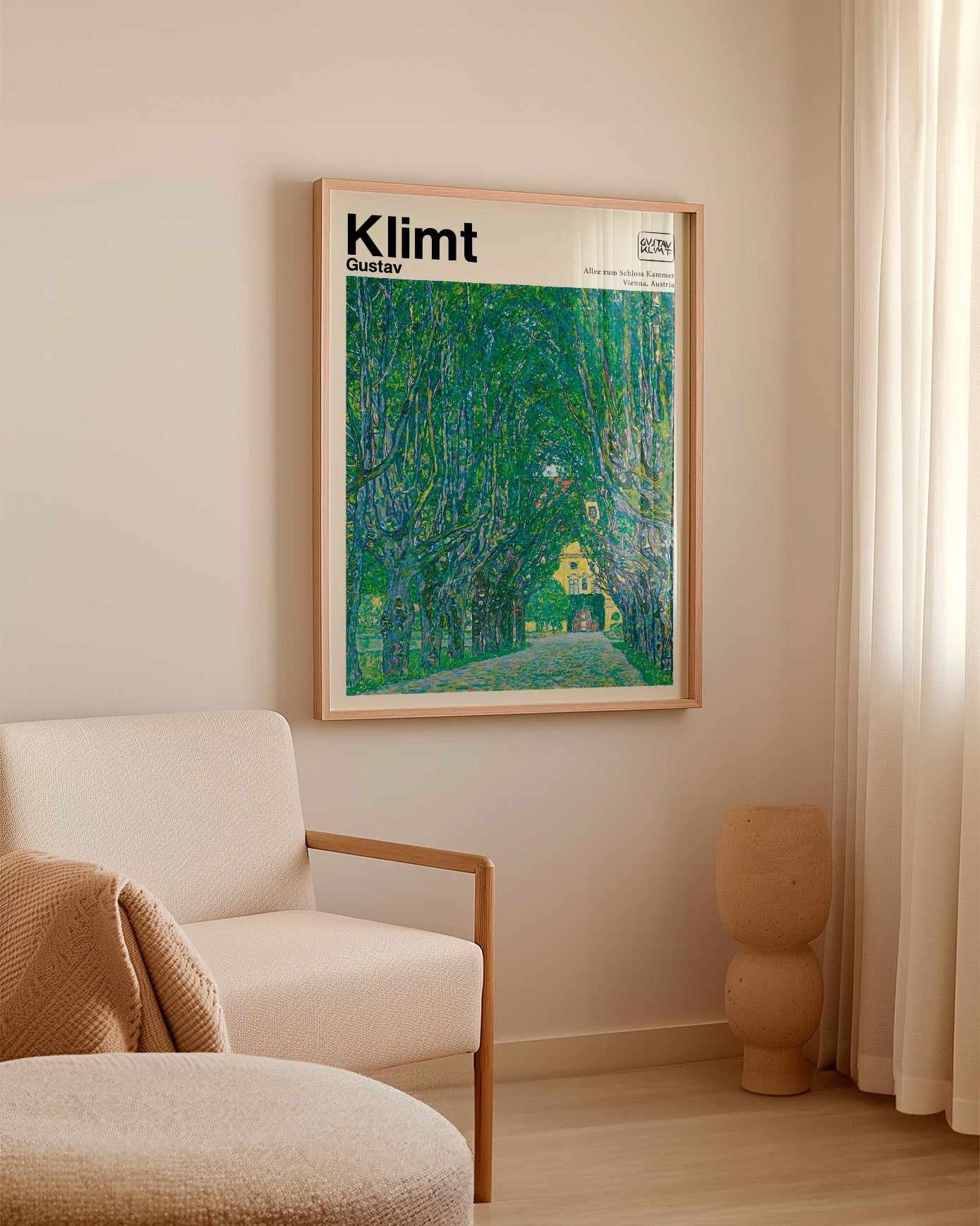 Gustav Klimt - Allee zum Schloss Kammer