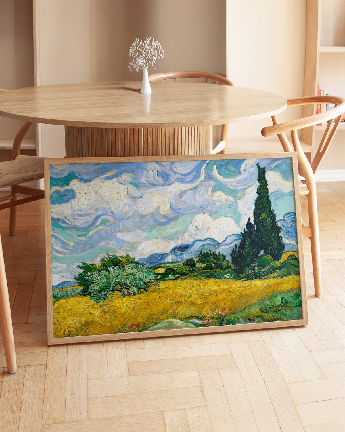Vincent Van Gogh - Wheat Field with Cypresses