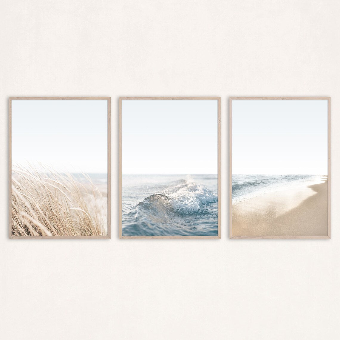 The beach