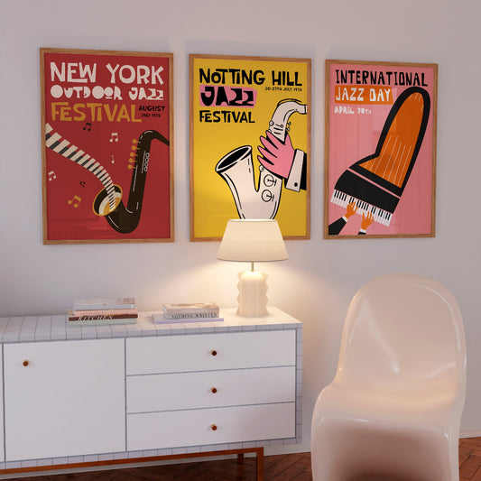 Laminas decorativas de Jazz