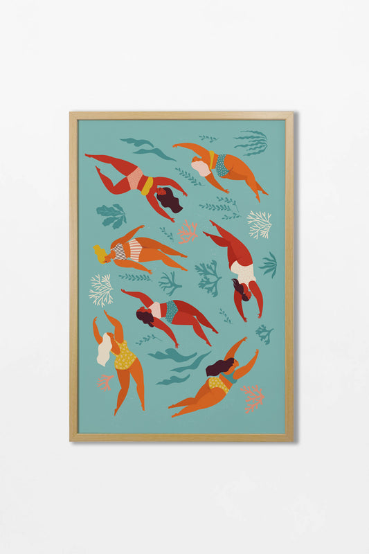 Women Swimming