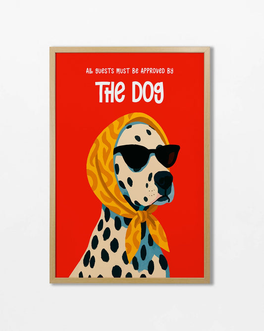 All guests must be approved by the dog