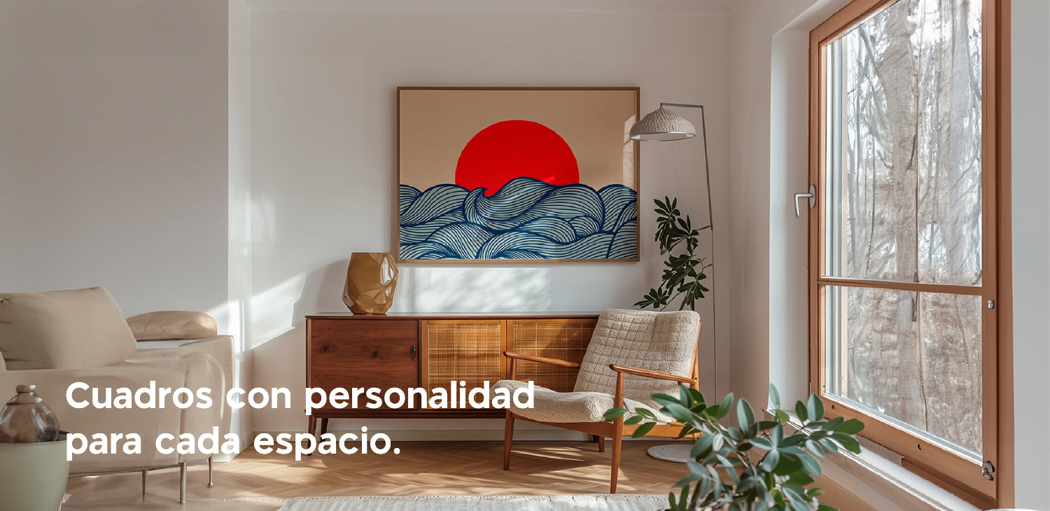Cuadros con personalidad para cada espacio