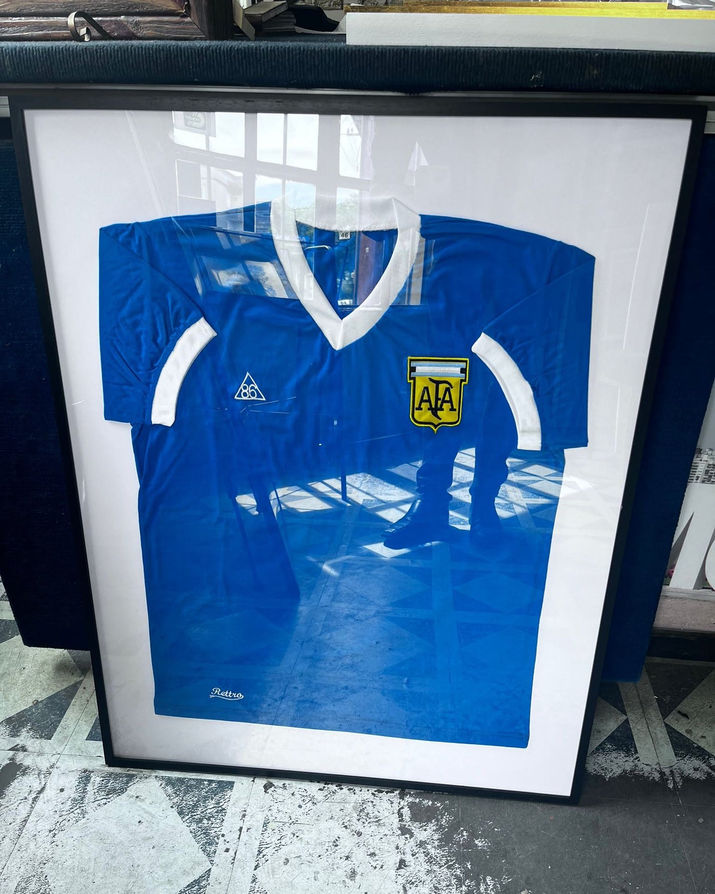 Camiseta enmarcada 50x90cm