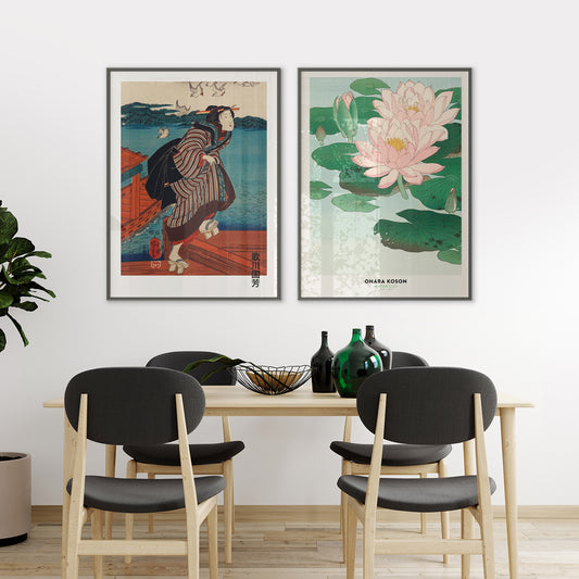 Hokusai & Ohara Koson
